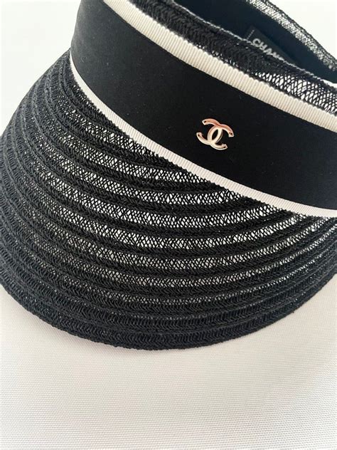 visor chanel|chanel beanie for women.